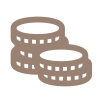 Icon of two stacks of coins