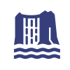 Icon of a hydro dam