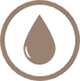 Icon of a water drop