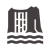 Icon of a water dam