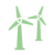 Icon of a wind farm